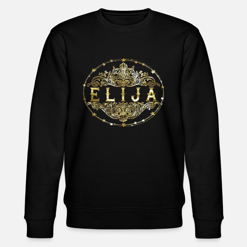 Elija - Stanley/Stella Unisex Bio-Sweatshirt CHANGER  - Schwarz