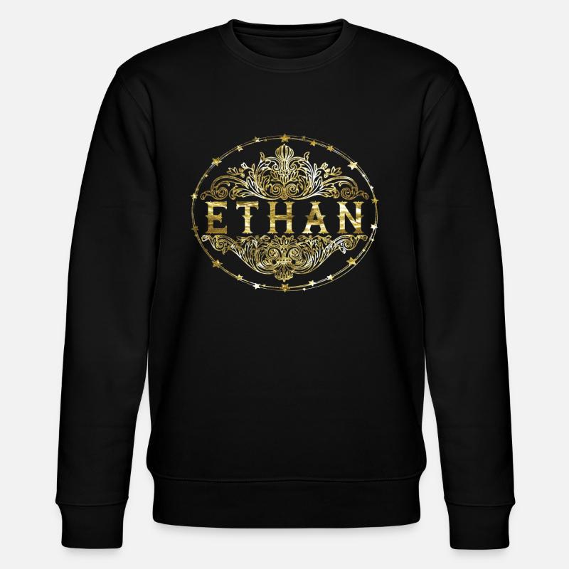 Ethan - Stanley/Stella Unisex Bio-Sweatshirt CHANGER  - Schwarz