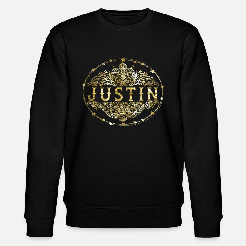Justin - Stanley/Stella Unisex Bio-Sweatshirt CHANGER - Schwarz