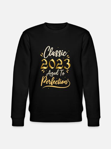 Fødselsdag 2023 gave 2023 Classic 2023 - Stanley/Stella økologisk unisex-sweatshirt CHANGER  - sort