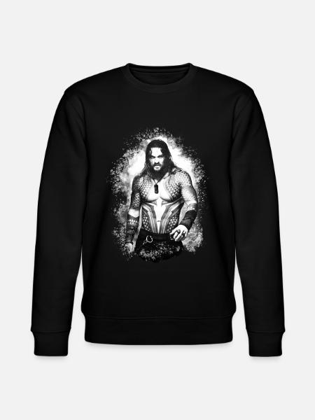 Aquaman Movie Aquaman Ready to Fight - Stanley/Stella økologisk unisex-sweatshirt CHANGER - sort