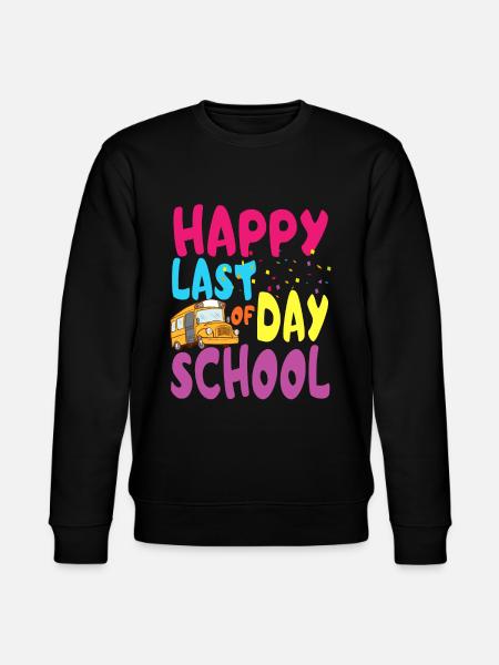 Buon ultimo giorno di scuola - Felpa ecologica unisex CHANGER di Stanley/Stella - nero