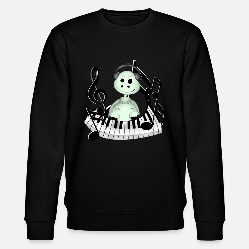 Turtle - Stanley/Stella CHANGER Unisex Organic Sweatshirt - black
