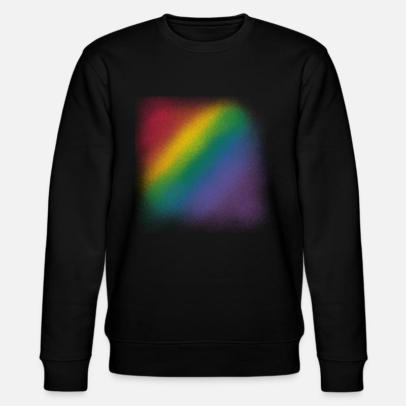 Rainbow - Stanley/Stella Unisex Bio-Sweatshirt CHANGER  - Schwarz