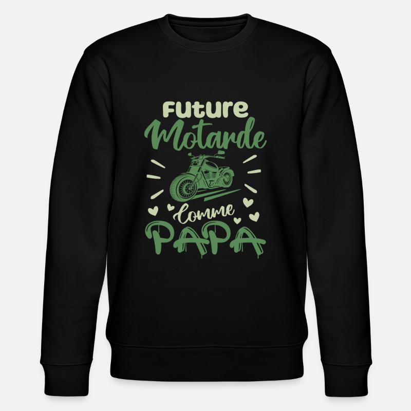 Future Motarde Comme Papa - Sweat bio CHANGER Stanley/Stella Unisexe - noir