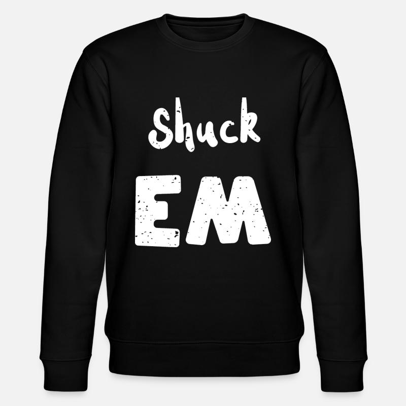 Shuck Em - Coquillages - Sweat bio CHANGER Stanley/Stella Unisexe - noir