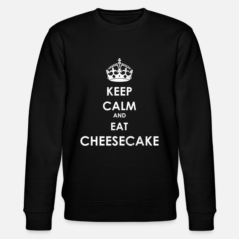 Kaesekuchen - Stanley/Stella Unisex Bio-Sweatshirt CHANGER - Schwarz