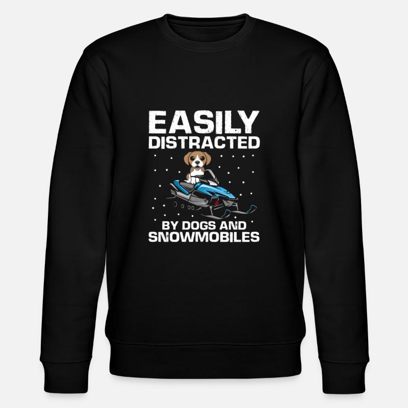 Motoneige et Skidoo Design - Sweat bio CHANGER Stanley/Stella Unisexe - noir