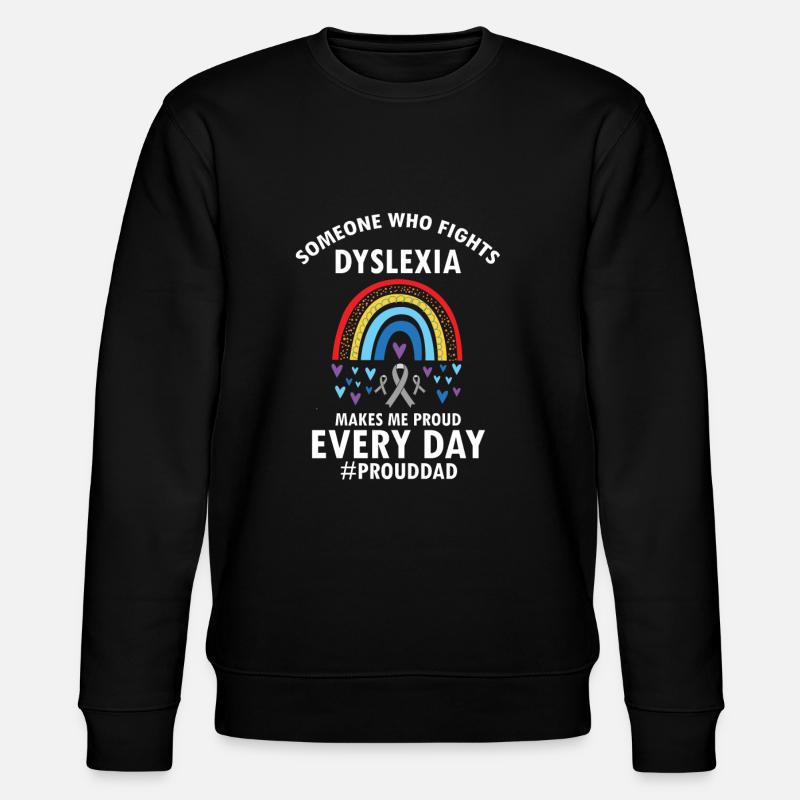 Dyslexie Dyslexie Interventionniste - Sweat bio CHANGER Stanley/Stella Unisexe - noir