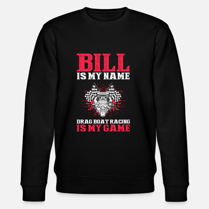 Schnellboot-Rennen Design for Rennbootfahrer - Stanley/Stella Unisex Bio-Sweatshirt CHANGER  - Schwarz