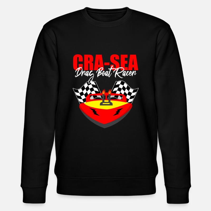 Schnellboot-Rennen Design for Rennbootfahrer - Stanley/Stella Unisex Bio-Sweatshirt CHANGER  - Schwarz