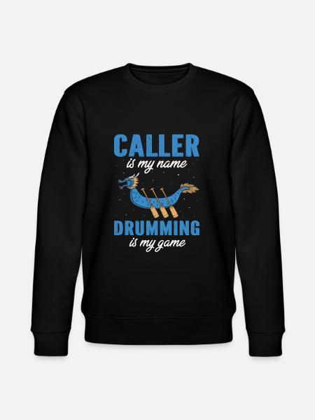 Drachenboot und Drachenboot Crew - Stanley/Stella Unisex Bio-Sweatshirt CHANGER  - Schwarz