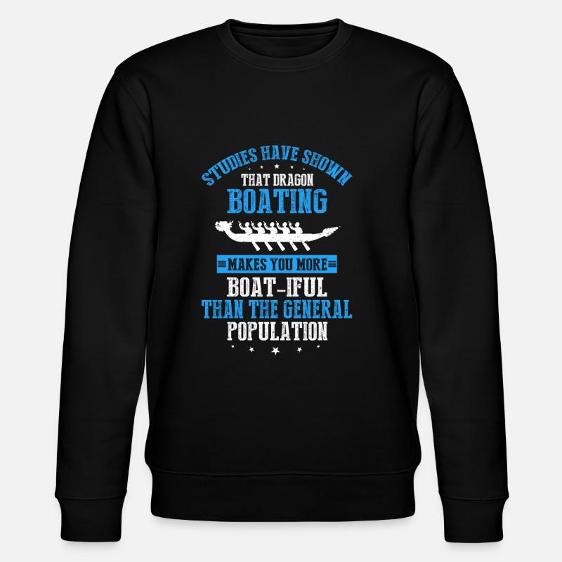 Bateau-dragon et équipage de bateau-dragon - Sweat bio CHANGER Stanley/Stella Unisexe - noir