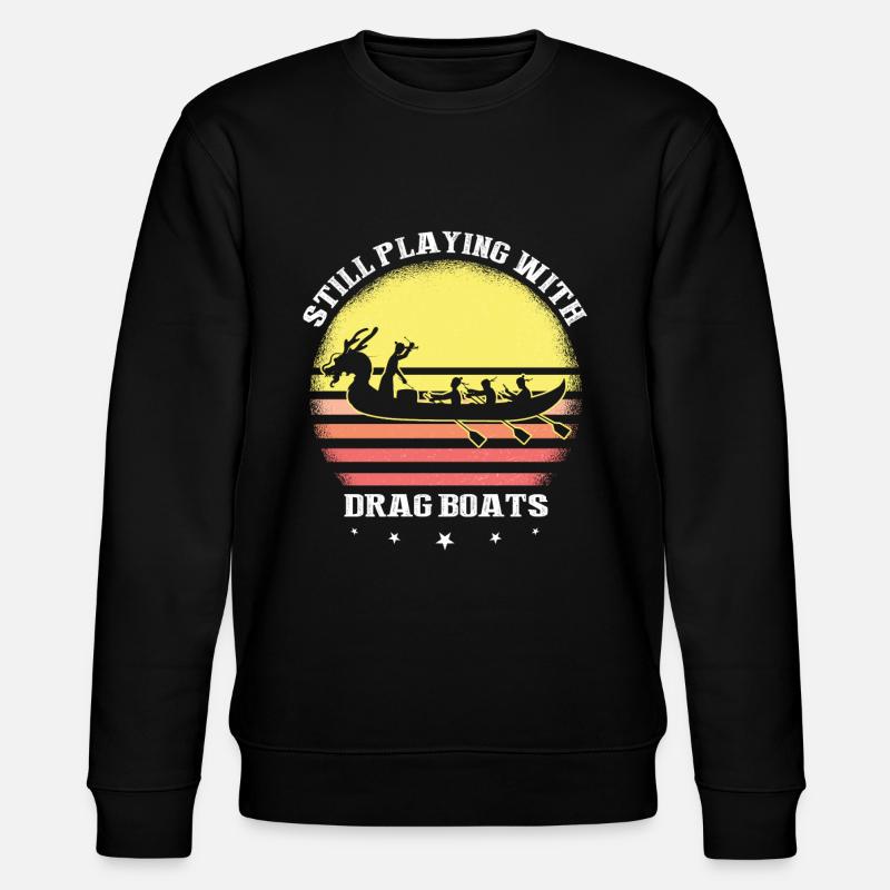 Bateau-dragon et équipage de bateau-dragon - Sweat bio CHANGER Stanley/Stella Unisexe - noir