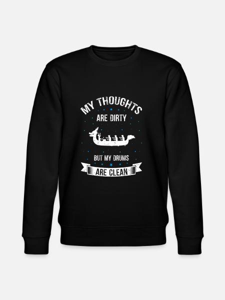 Drachenboot und Drachenboot Crew - Stanley/Stella Unisex Bio-Sweatshirt CHANGER  - Schwarz