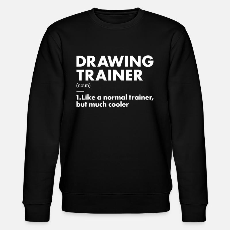 Drawer Trainer Definition Drawing - Stanley/Stella Unisex Bio-Sweatshirt CHANGER  - Schwarz