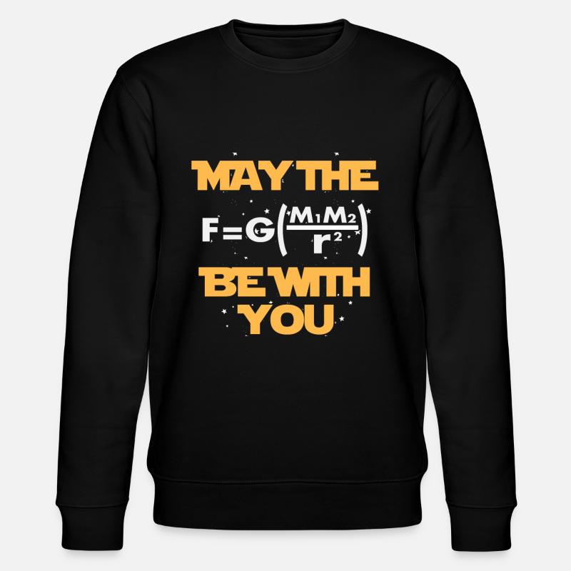 Wissenschaft Nerd Physik - Stanley/Stella Unisex Bio-Sweatshirt CHANGER - Schwarz