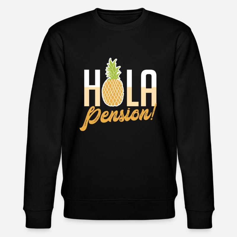 Pension retraite - Sweat bio CHANGER Stanley/Stella Unisexe - noir