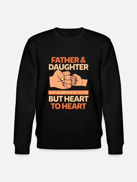 père fille - Sweat bio CHANGER Stanley/Stella Unisexe - noir