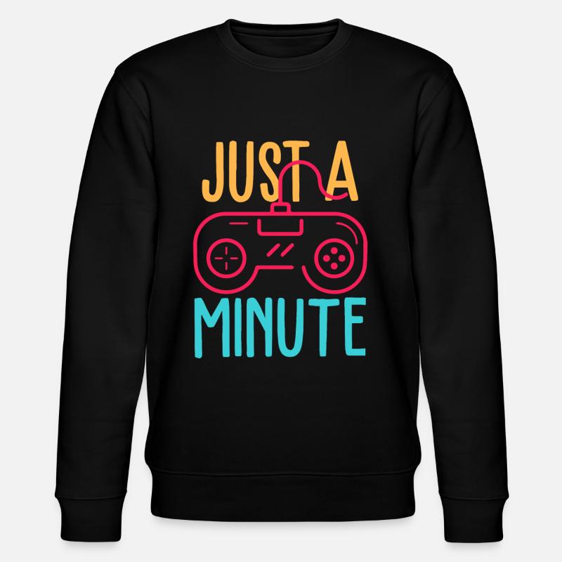 Controller video games - Stanley/Stella CHANGER Unisex Organic Sweatshirt - black