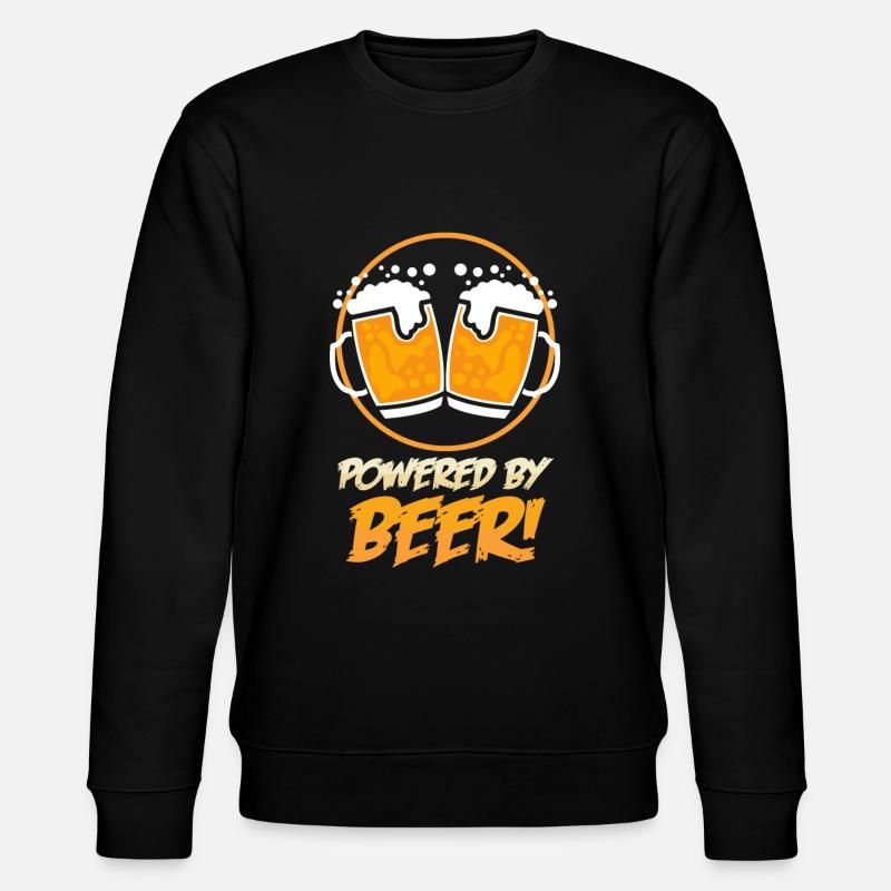 Bier Bierkrug Biergarten - Stanley/Stella Unisex Bio-Sweatshirt CHANGER - Schwarz
