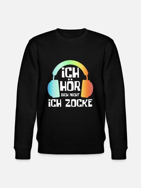 Gaming Zocken Zocker - Stanley/Stella Unisex Bio-Sweatshirt CHANGER - Schwarz