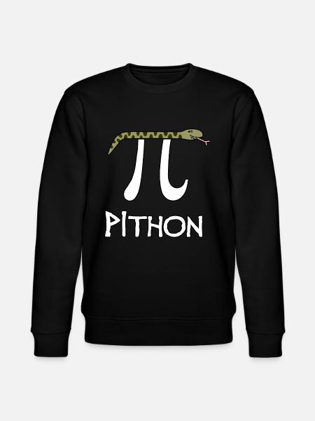 Pithon - Stanley/Stella Unisex Bio-Sweatshirt CHANGER  - Schwarz