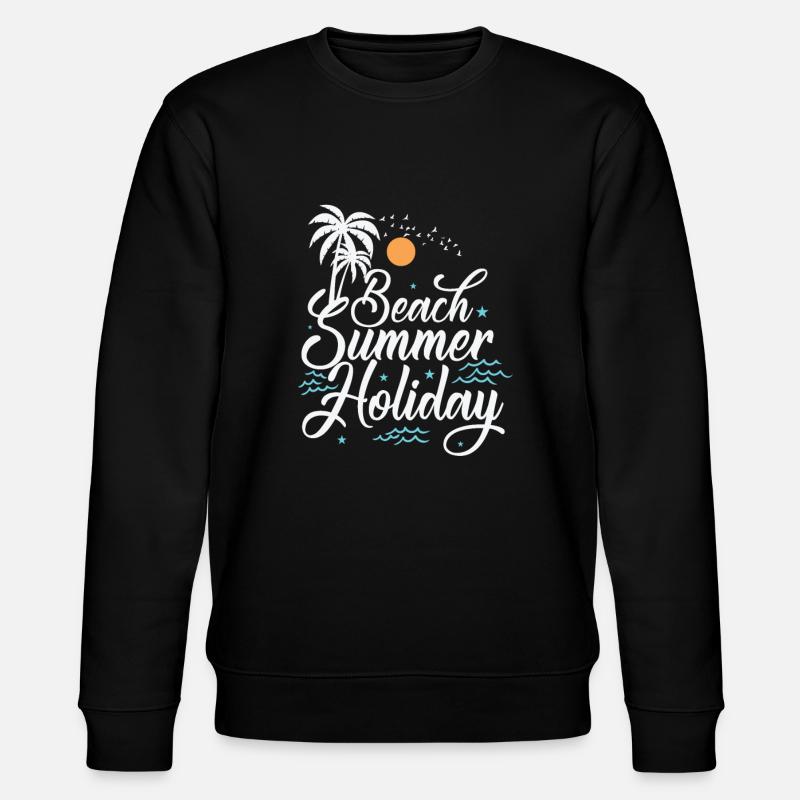 Plage Vacances d’été Vacances Loisirs - Sweat bio CHANGER Stanley/Stella Unisexe - noir