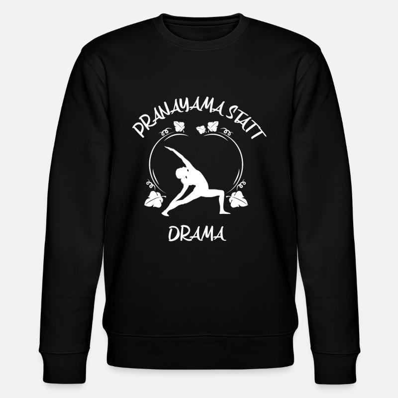 Yoga - Stanley/Stella Unisex Bio-Sweatshirt CHANGER - Schwarz