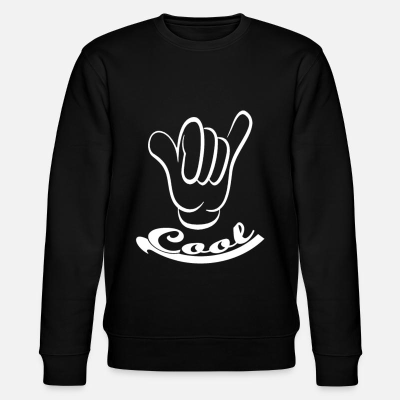 Cool Hand - Stanley/Stella Unisex Bio-Sweatshirt CHANGER  - Schwarz