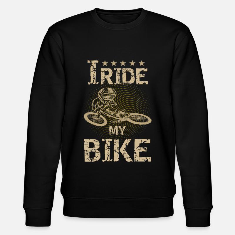 Ride my bike - Sweat bio CHANGER Stanley/Stella Unisexe - noir