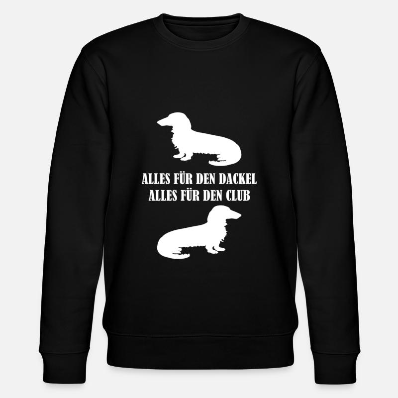 Tout pour le teckel - Sweat bio CHANGER Stanley/Stella Unisexe - noir