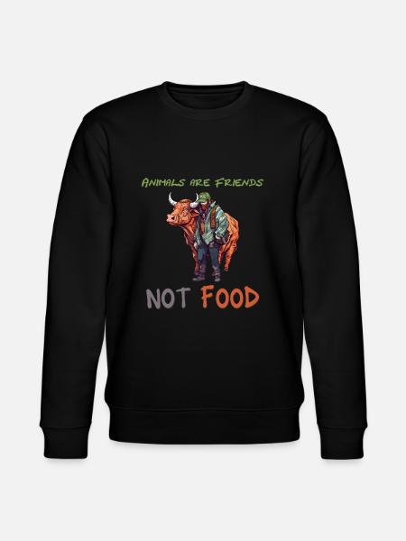 Amis pas nourriture - Sweat bio CHANGER Stanley/Stella Unisexe - noir