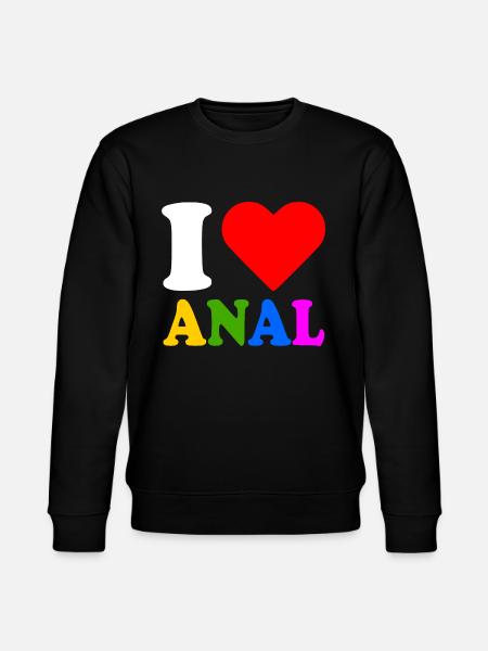 I love anal - Sweat bio CHANGER Stanley/Stella Unisexe - noir