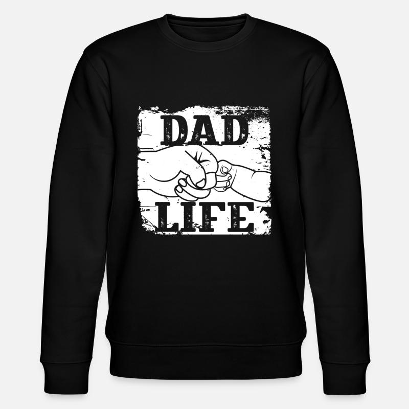 La vie de papa - Sweat bio CHANGER Stanley/Stella Unisexe - noir