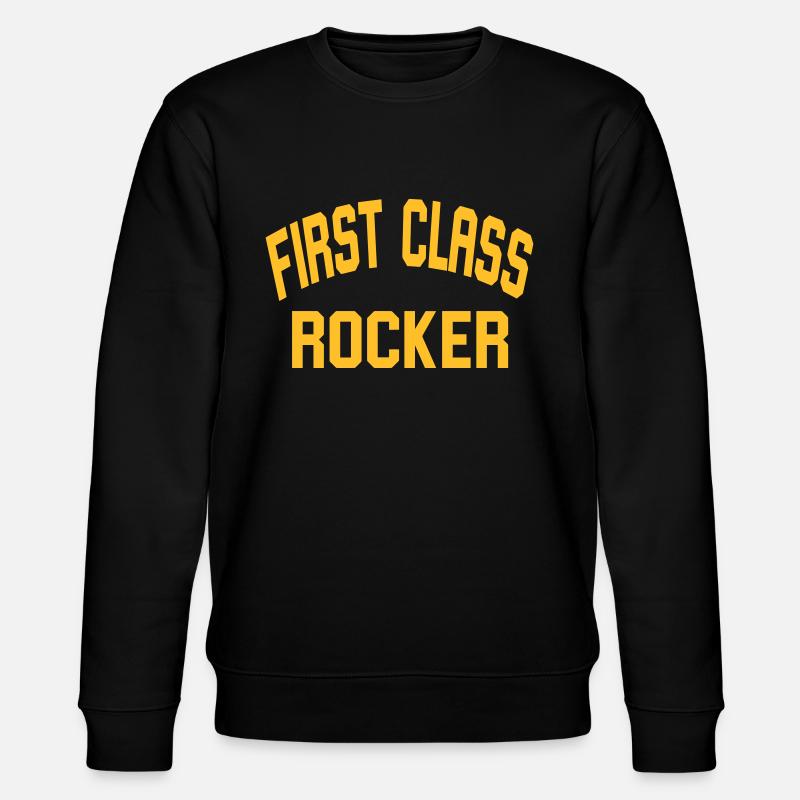 First Class Rocker - Stanley/Stella Unisex Bio-Sweatshirt CHANGER  - Schwarz