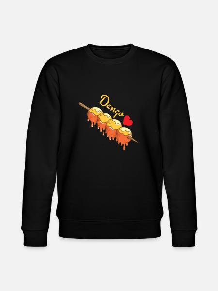 Dango mochiko rice dumplings - Stanley/Stella CHANGER Unisex Organic Sweatshirt - black