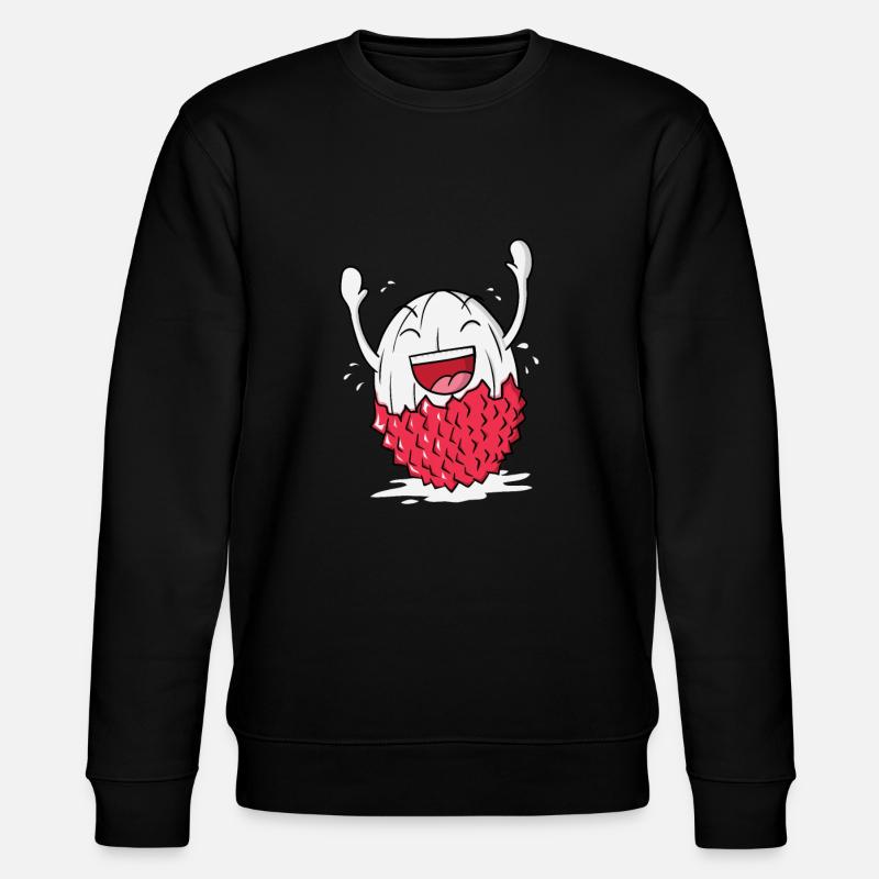 Litschi Lychee - Sweat bio CHANGER Stanley/Stella Unisexe - noir