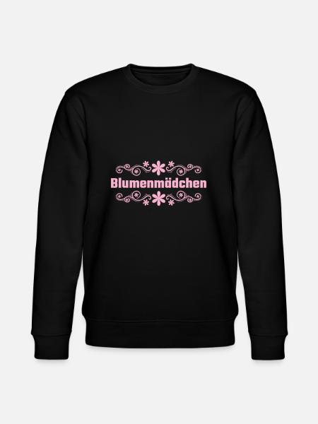 Blumenmädchen Streukörbchen Hochzeit - Stanley/Stella Unisex Bio-Sweatshirt CHANGER  - Schwarz
