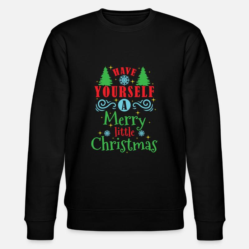 Passez un joyeux petit Noël - Sweat bio CHANGER Stanley/Stella Unisexe - noir