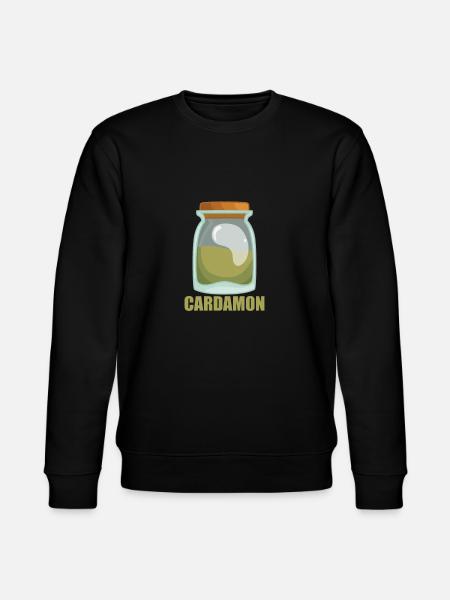 Cardamon Spice Taste Food Cooking - Stanley/Stella CHANGER Unisex Organic Sweatshirt - black