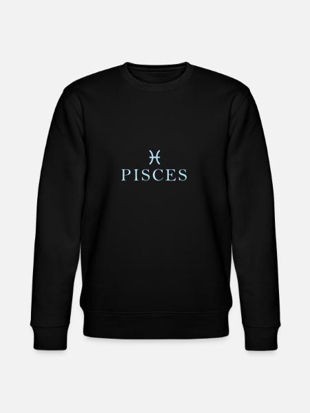 Zodiac sign Pisces Pisces Constellation - Stanley/Stella CHANGER Unisex Organic Sweatshirt - black