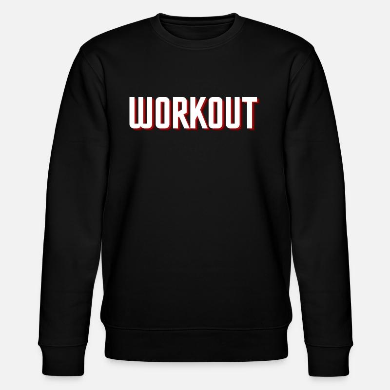 Workout - Stanley/Stella CHANGER Unisex Organic Sweatshirt - black