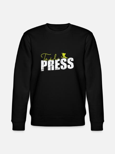 Tail Press Snowboard - Stanley/Stella CHANGER Unisex Organic Sweatshirt - black