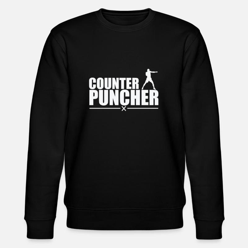 Counter Puncher Boxen - Stanley/Stella Unisex Bio-Sweatshirt CHANGER  - Schwarz
