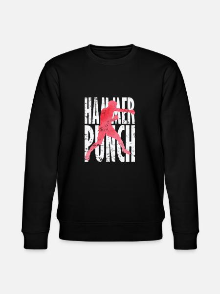 Hammer Punch Boxing MMA - Stanley/Stella CHANGER Unisex Organic Sweatshirt - black