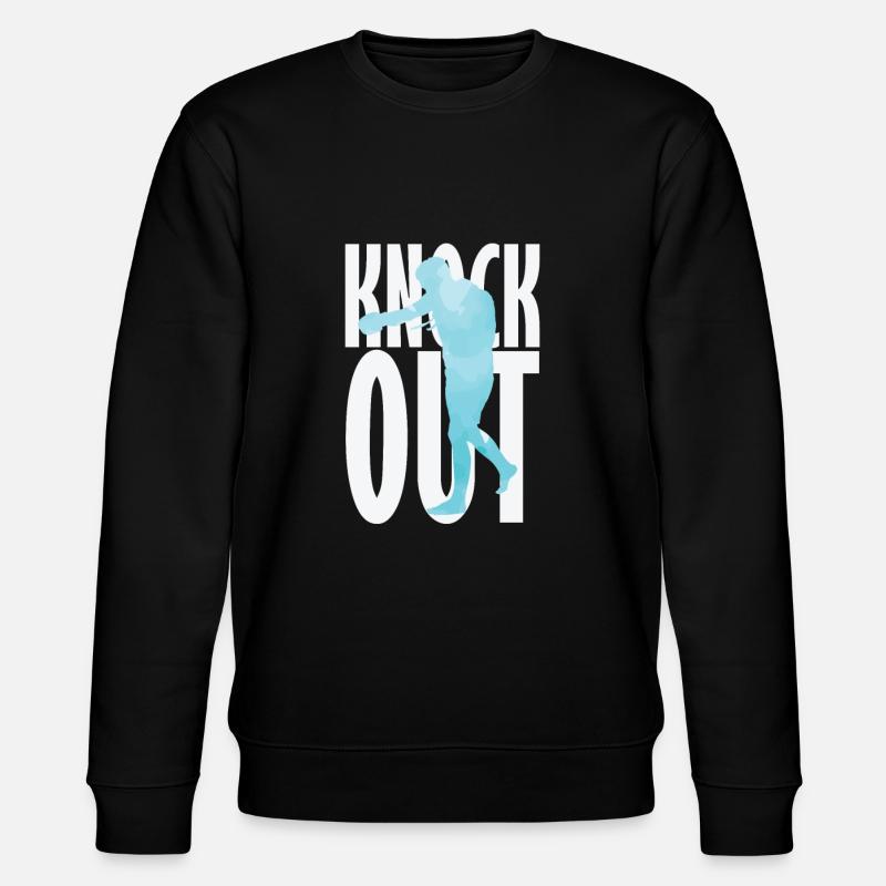 Knock Out Boxen - Stanley/Stella Unisex Bio-Sweatshirt CHANGER  - Schwarz