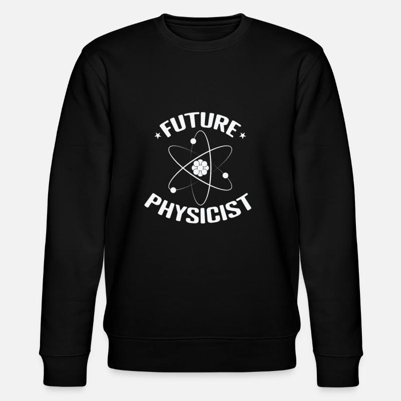 Future Physicist Naturwissenschaft - Stanley/Stella Unisex Bio-Sweatshirt CHANGER  - Schwarz