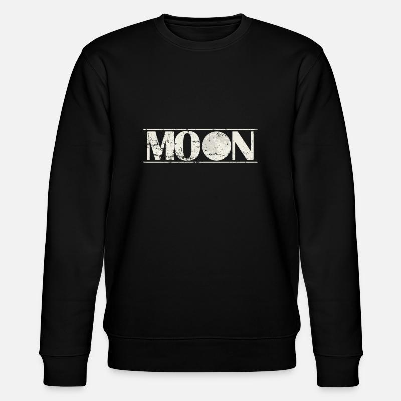 Lune Ciel Nocturne - Sweat bio CHANGER Stanley/Stella Unisexe - noir