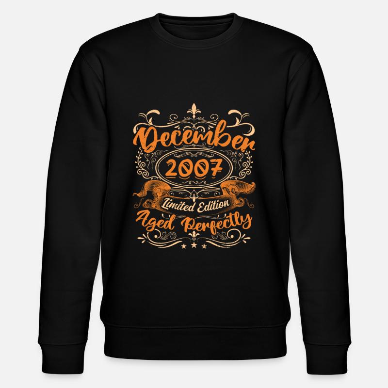 December 2007 | Limited Edition - Stanley/Stella CHANGER Unisex Organic Sweatshirt - black